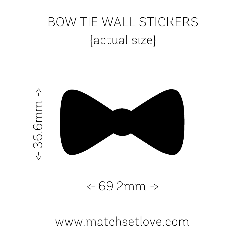 bow wall decal