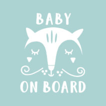 Babies on board sign