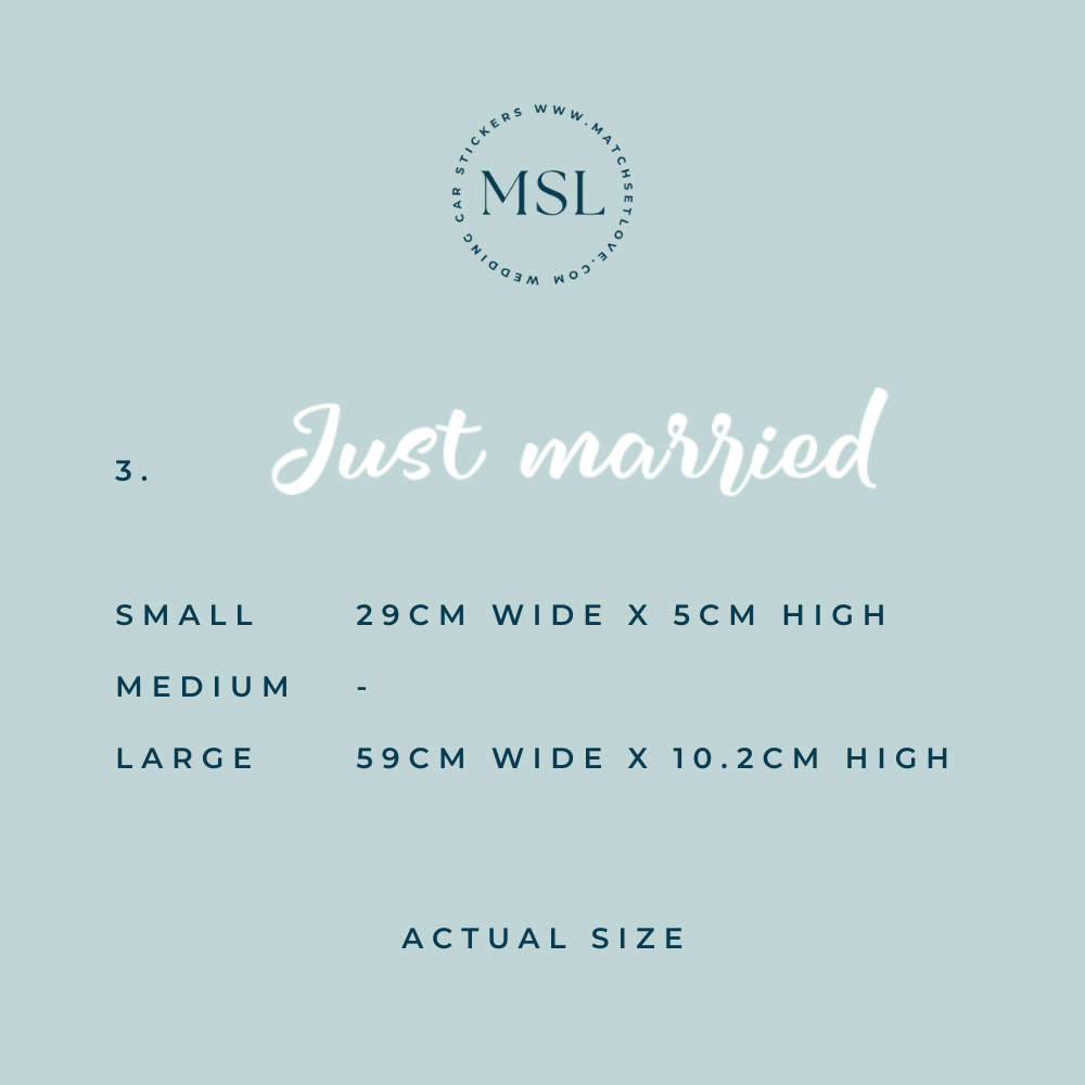 Info Just Married Font 2 (1)