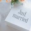 LR Wedding Gift Box font 3 just married