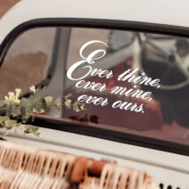 Love Quotes - Wedding Car Stickers