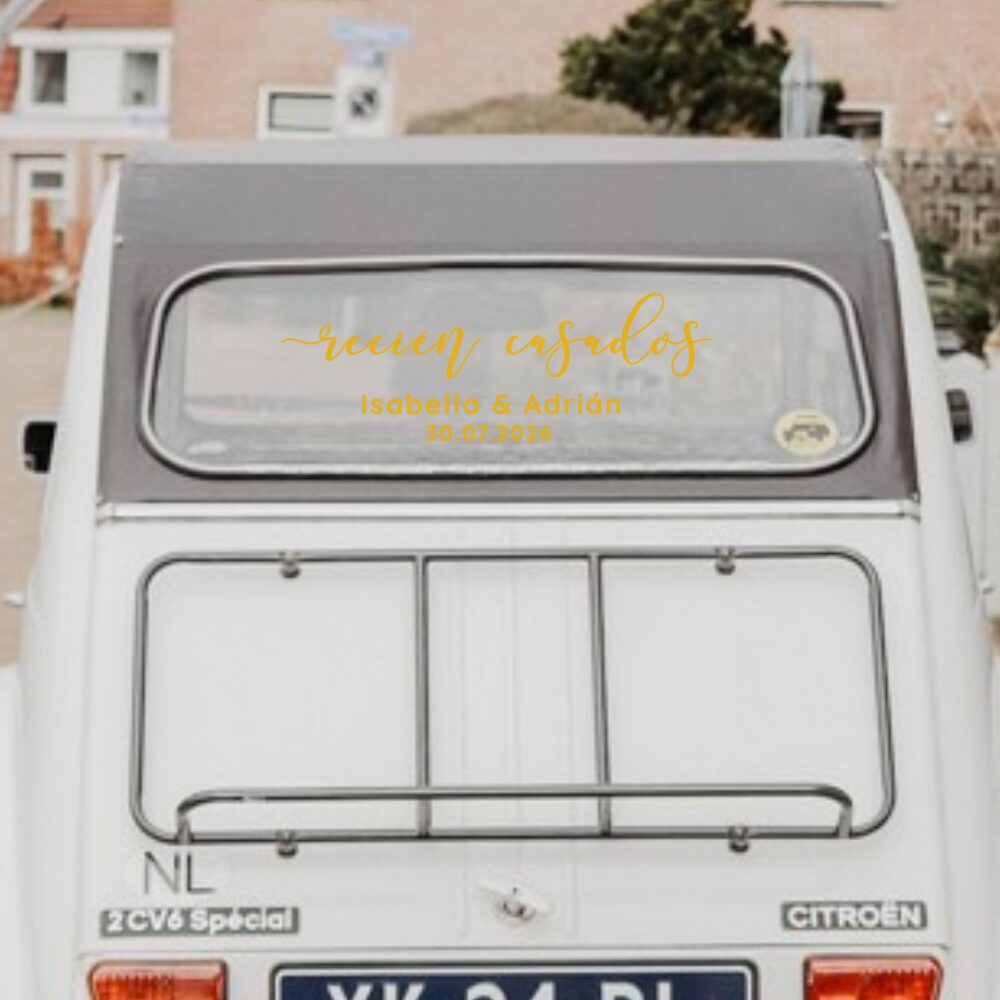 PI Citroen Recien Casados Mustard Yellow