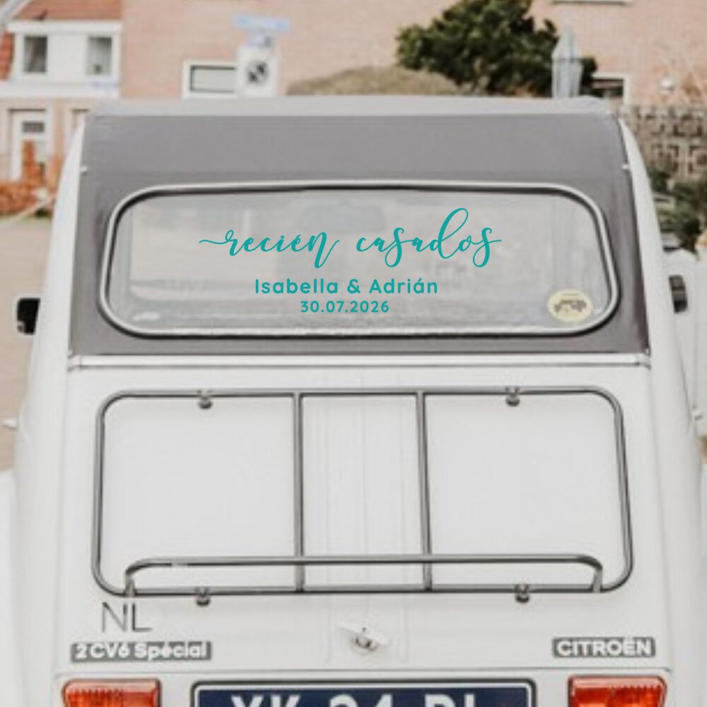 PI Citroen Recien Casados Turqoise