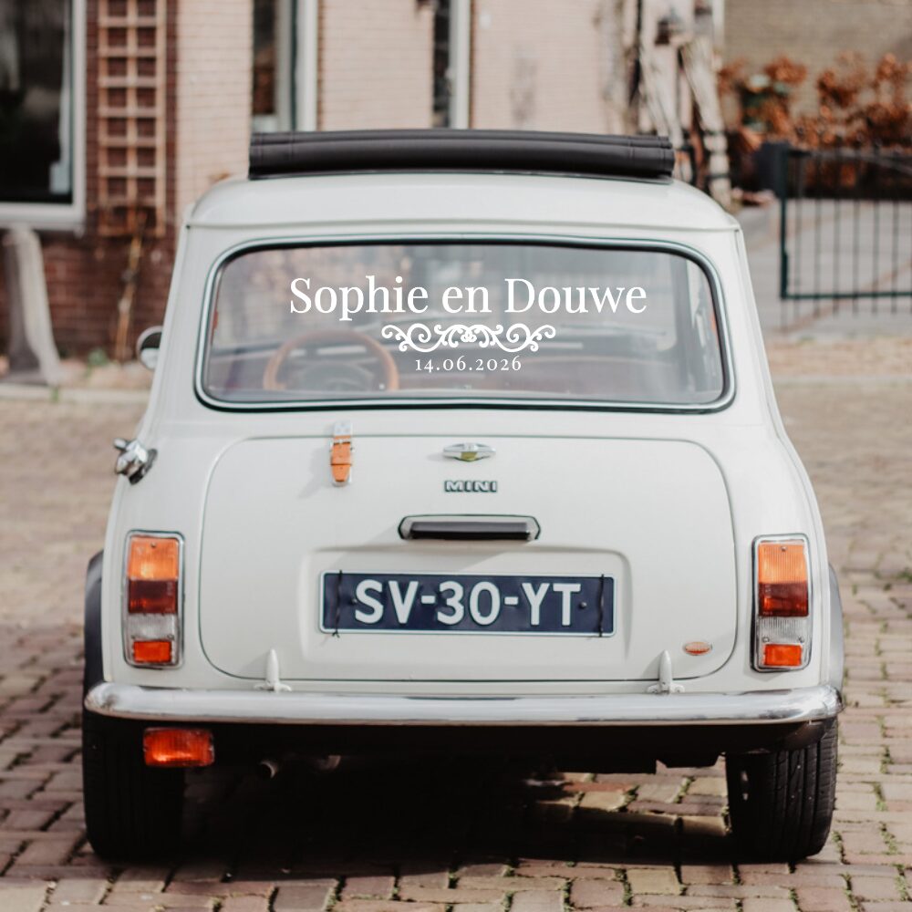 9 Vintage Flourish MIni Cooper