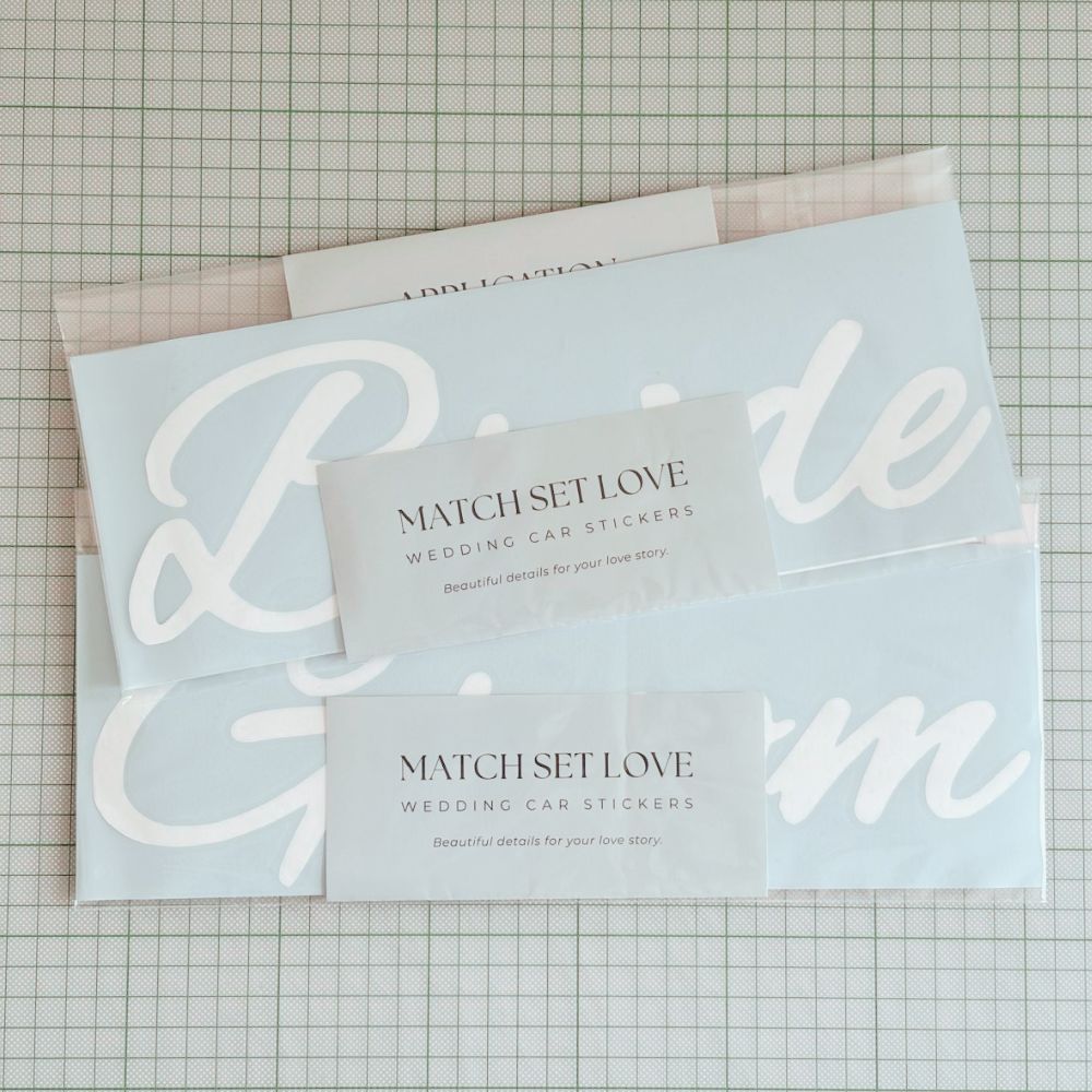 PI Team Bride Team Groom Font 1 White