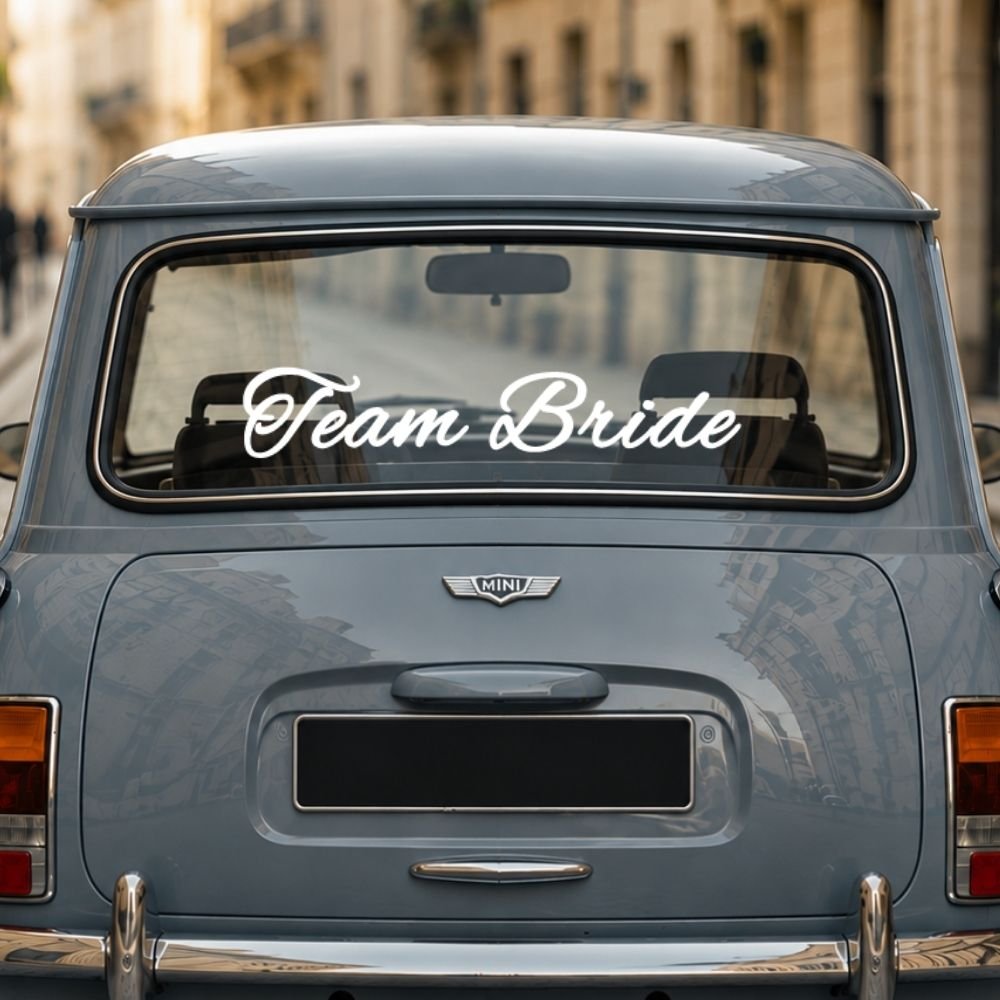 Team Bride Font 1 dusty blue mini