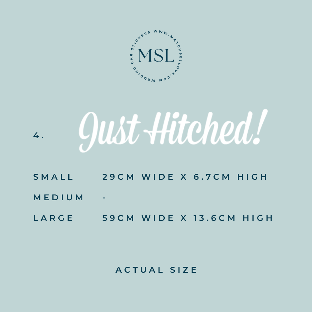 Info Just Hitched Font 4