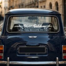 Wedding Proposal Car Window Sticker |  Will you become my Mrs? #3