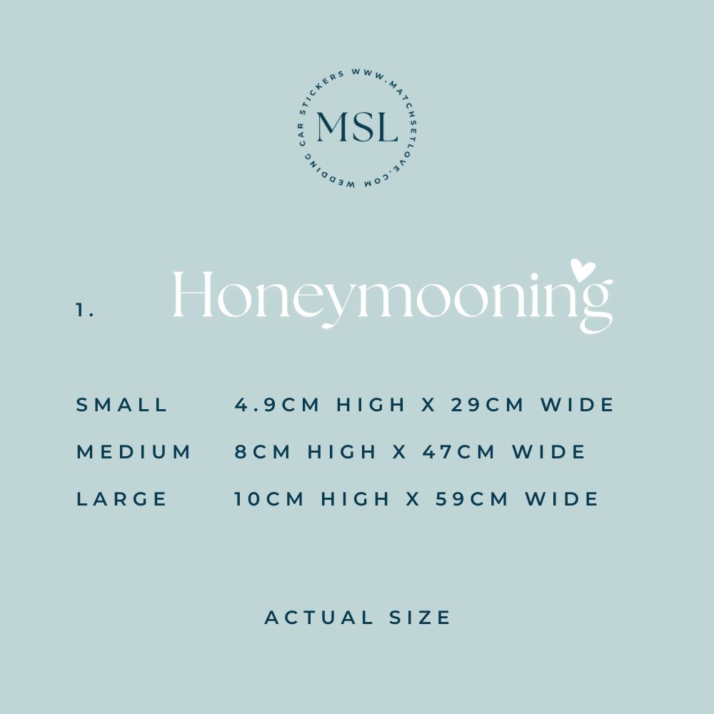 Info Honeymooning Font 1