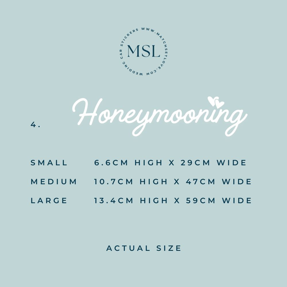 Info Honeymooning Font 4
