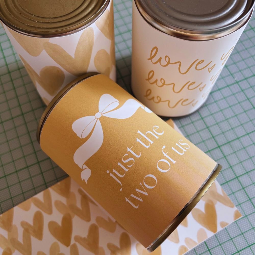 Wedding Getaway Tin Can Kit - Image 2